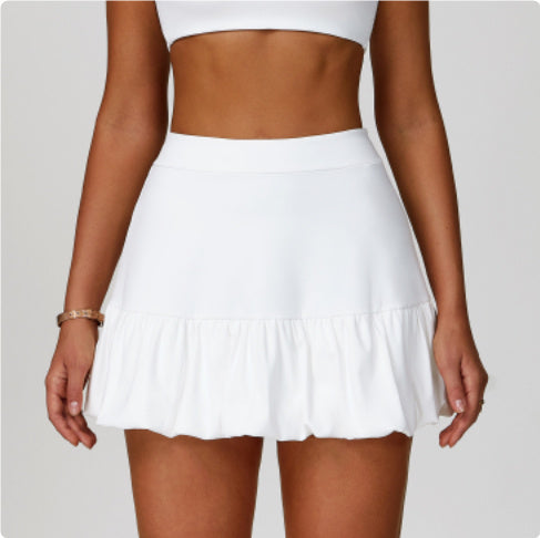 Fake Two-piece Skirts Quick-drying Breathable Safety Tennis Skirt