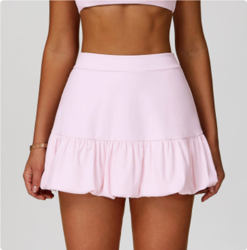 Fake Two-piece Skirts Quick-drying Breathable Safety Tennis Skirt