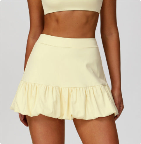 Fake Two-piece Skirts Quick-drying Breathable Safety Tennis Skirt